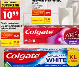 Biedronka Pasta do zębów Colgate Advanced White oferta
