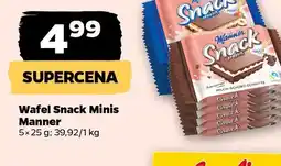 Netto Manner Wafel Snack Minis oferta