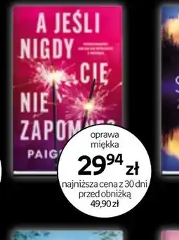 Empik A jeśli nigdy Cię nie zapomnę oferta