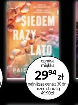 Empik Siedem razy lato oferta