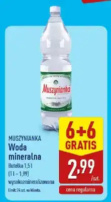 ALDI Woda mineralna oferta