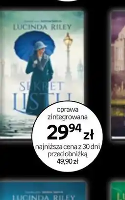 Empik Lucinda Riley Sekret Listu oferta