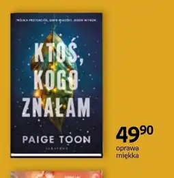 Empik KTOS, KOGO ZNALAM Paige Toon oferta