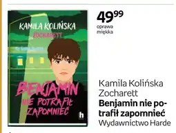 Empik Kamila Kolińska Benjamin nie potrafił zapomnieć oferta