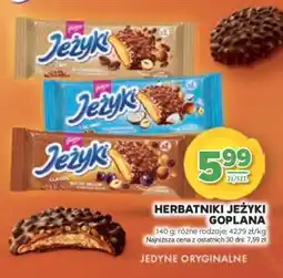 Stokrotka Market HERBATNIKI JEŻYKI GOPLANA oferta