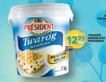Stokrotka Market Twaróg sernikowy PRÉSIDENT oferta