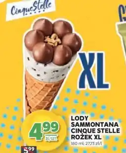 Stokrotka Market Lody Sammontana Cinque Stelle Rożek XL oferta