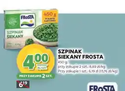 Stokrotka Market Szpinak siekany FROSTA oferta