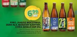 Stokrotka Market Piwo Janusz Moczywas, Zero Ale, Miodowy Bartnik, Citra Single Hop IPA oferta