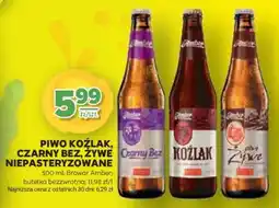Stokrotka Market Piwo Koźlak, Czarny Bez, Żywe Niepasteryzowane oferta