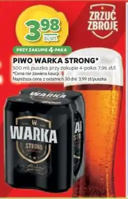 Stokrotka Market Piwo WARKA STRONG oferta
