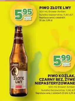 Stokrotka Market Piwo Złote Lwy oferta