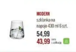 Stokrotka Market MODERN szklanka na napoje 430 ml 6 szt oferta