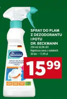 Stokrotka Market Spray do plam z dezodorantu i potu Dr. Beckmann oferta