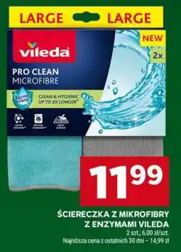 Stokrotka Market Ściereczka z mikrofibry z enzymami Vileda oferta