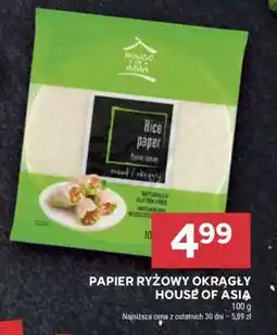 Stokrotka Market Papier ryżowy okrągły House of Asia oferta