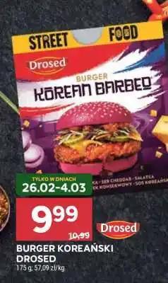 Stokrotka Market BURGER KOREAŃSKI DROSED oferta