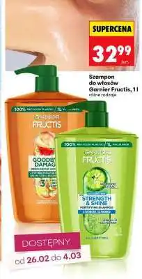 Biedronka Szampon do włosów Garnier Fructis, 1 l oferta