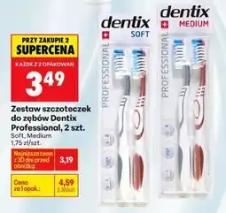 Biedronka Zestaw szczoteczek do zębów Dentix Professional, 2 szt oferta
