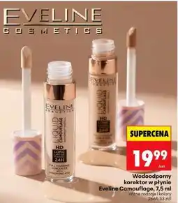 Biedronka Wodoodporny korektor w płynie Eveline Camouflage, 7,5 ml oferta