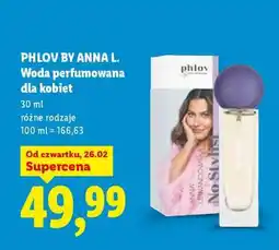 Lidl PHLOV BY ANNA L. Woda perfumowana dla kobiet oferta