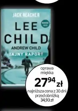 Empik Lee Child Tajny Raport oferta