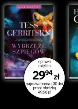 Empik Tess Gerritsen Wybrzeże Szpiegów oferta