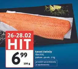 Intermarche Łosoś świeży filet oferta