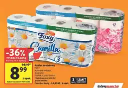 Intermarche Papier toaletowy Foxy Jedwab oferta