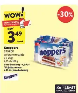 Intermarche Wafelek Knoppers oferta