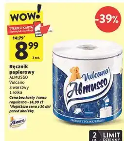 Intermarche Ręcznik papierowy vulcano Almusso oferta