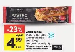 Intermarche Zapiekanka kebab Iglotex Proste Historie Bistro oferta