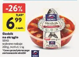 Intermarche Śledzik na okrągło po kaszubsku Seko oferta