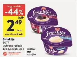 Intermarche Kaszka śmietankowa Zott Smakija oferta