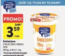 Intermarche Śmietana 18% Z Mlecznej Drogi oferta