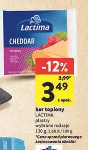 Intermarche Ser topiony cheddar Lactima oferta