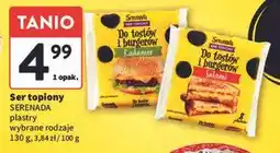 Intermarche Ser topiony do tostów i burgerów salami Serenada oferta