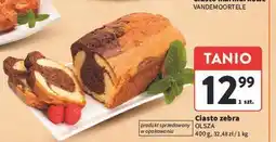 Intermarche Ciasto zebra Olsza oferta