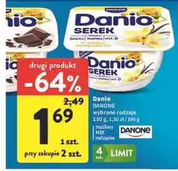 Intermarche Serek waniliowy Danone Danio oferta