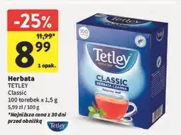 Intermarche Herbata czarna Tetley Classic oferta