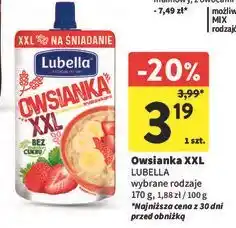 Intermarche Owsianka z bananami i truskawkami Lubella oferta