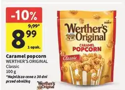 Intermarche Popcorn karmelowy Werther's Original oferta