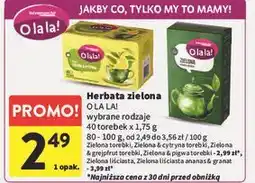 Intermarche Herbata zielona ananas i granat O La La! oferta