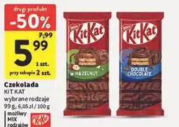 Intermarche Czekolada double chocolate Kitkat oferta
