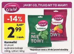 Intermarche Karmelki owocowe Intermarche O La La! oferta