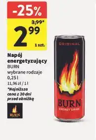 Intermarche Napój original Burn oferta