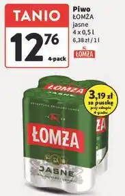 Intermarche Piwo Łomża Jasne (Dawniej Export) oferta