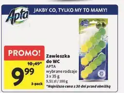 Intermarche Zawieszka do wc limonka Apta oferta
