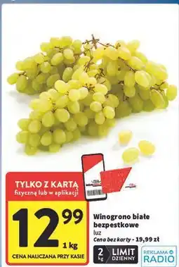 Intermarche Winogrona białe oferta