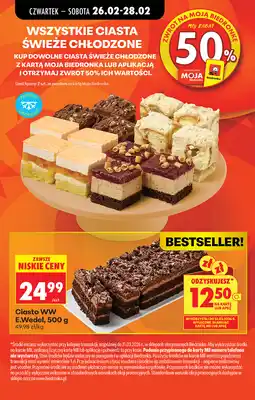 Biedronka Wszystkie ciasta świeże chłodzone oferta